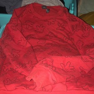 Mickey Mouse hands Crewneck.